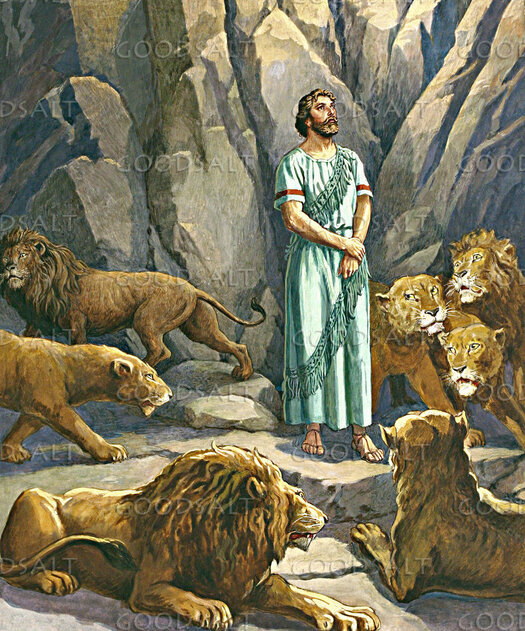DANIEL SAW BEYOND LIONS